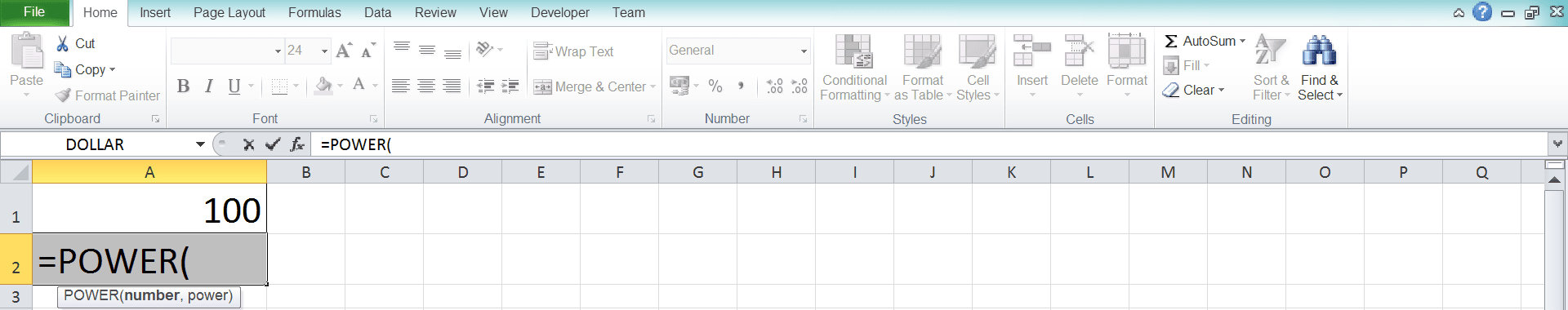 Cara Menghitung Akar di Excel Beserta Berbagai Rumus dan Fungsinya - Screenshot Langkah 2-2