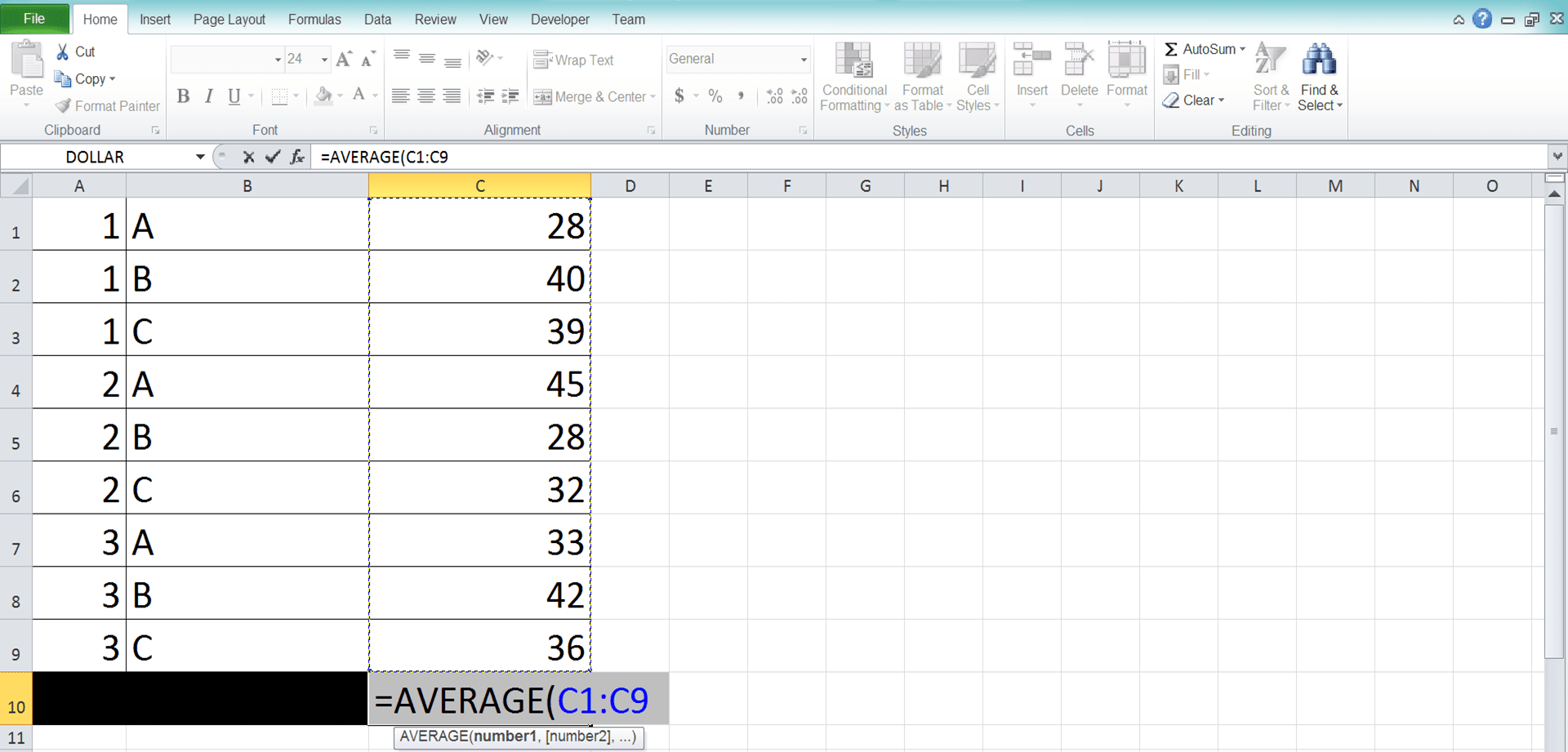 Rumus AVERAGE Excel Adalah; Fungsi, Contoh, dan Cara Menggunakannya - Screenshot Langkah 3