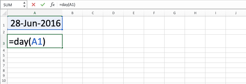 Cara Menggunakan Rumus DAY Excel: Fungsi, Contoh, dan Langkah Penulisan - Screenshot Langkah 4