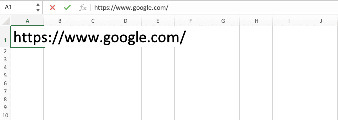 Cara Menggunakan Rumus HYPERLINK Excel - Screenshot Cara Lain Memasukkan Link Secara Langsung (Web & Email) 1
