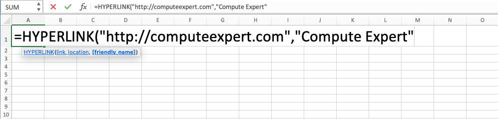 Cara Menggunakan Rumus HYPERLINK Excel - Screenshot Langkah 4
