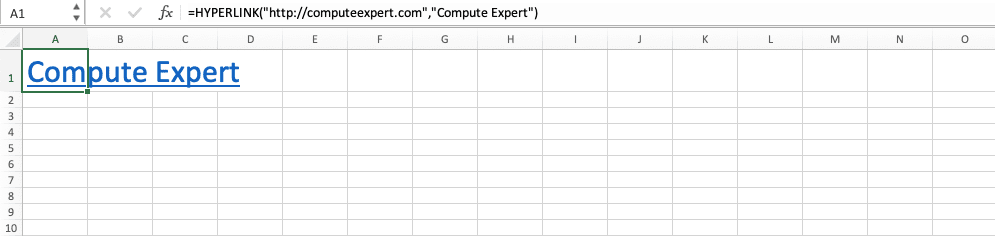 Cara Menggunakan Rumus HYPERLINK Excel - Screenshot Langkah 7