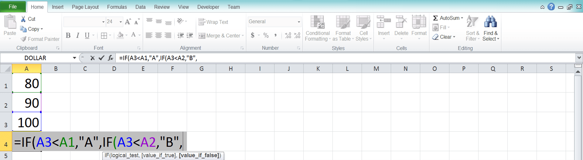 Rumus IF Bertingkat di Excel: Fungsi, Contoh, dan Cara Menggunakannya - Screenshot Langkah 5
