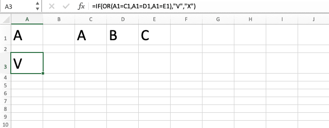 Cara Mengkombinasikan Rumus IF OR di Excel - Screenshot Langkah 10