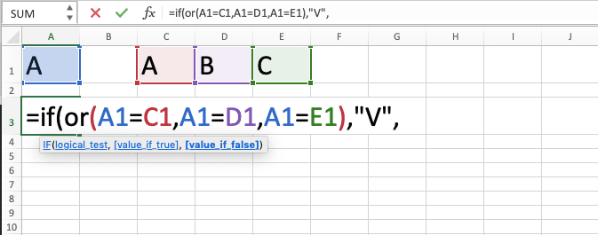 Cara Mengkombinasikan Rumus IF OR di Excel - Screenshot Langkah 6