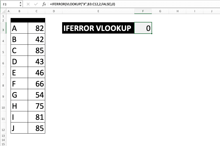 Penggunaan Kombinasi IFERROR VLOOKUP di Excel - Screenshot Langkah 12-1