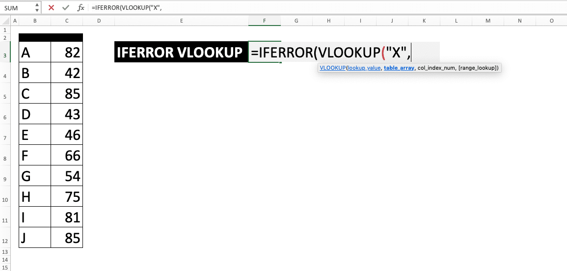 Penggunaan Kombinasi IFERROR VLOOKUP di Excel - Screenshot Langkah 4