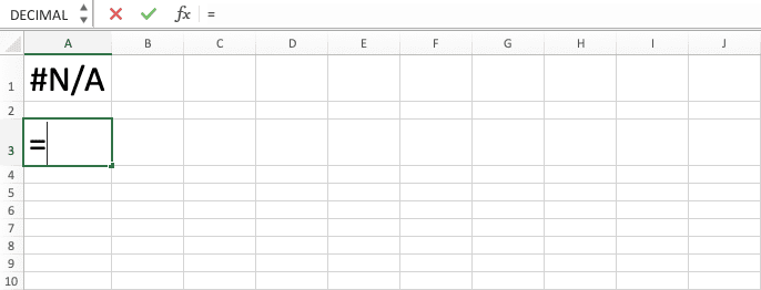 Cara Menggunakan Fungsi IFNA Excel: Kegunaan, Contoh, dan Langkah Penulisan - Screenshot Langkah 1