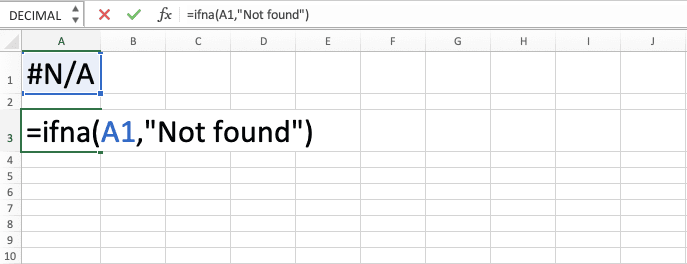 Cara Menggunakan Fungsi IFNA Excel: Kegunaan, Contoh, dan Langkah Penulisan - Screenshot Langkah 5