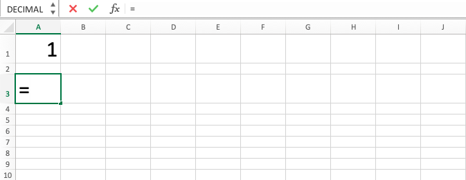 Rumus ISNUMBER Excel - Screenshot Langkah 1