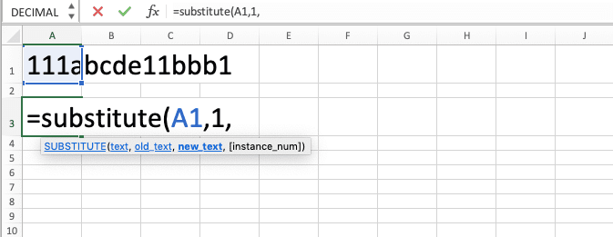 Cara Menggunakan Rumus SUBSTITUTE Excel: Fungsi, Contoh, dan Langkah Penulisan - Screenshot Langkah 4
