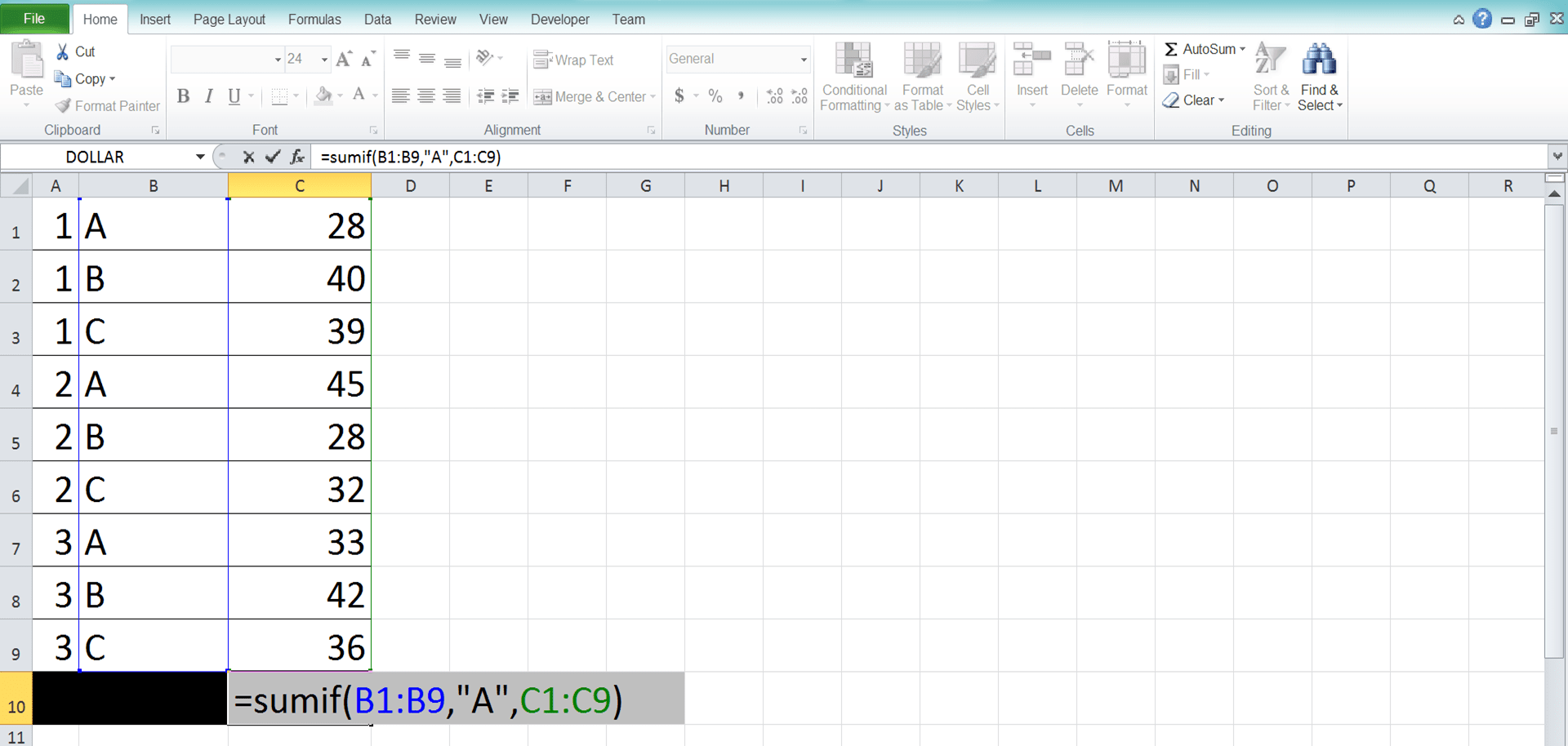 Cara Menggunakan Rumus SUMIF Excel: Fungsi, Contoh, dan Langkah Penulisan - Screenshot Langkah 6