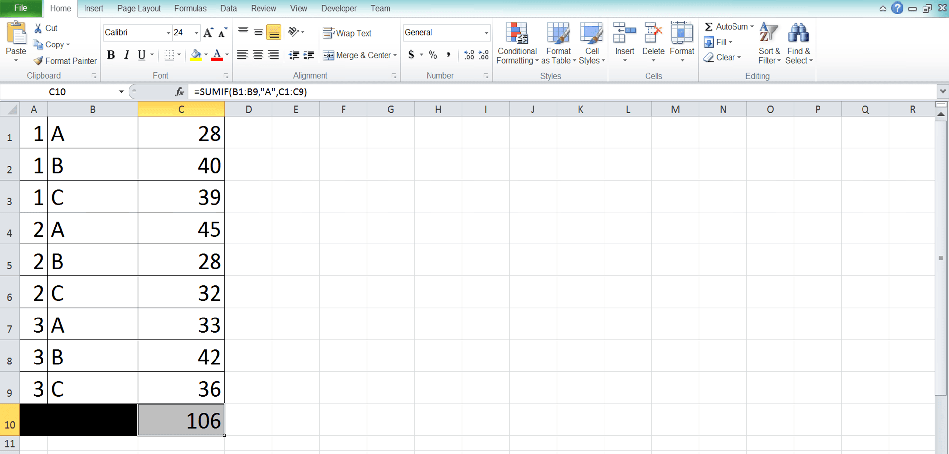 Cara Menggunakan Rumus SUMIF Excel: Fungsi, Contoh, dan Langkah Penulisan - Screenshot Langkah 8