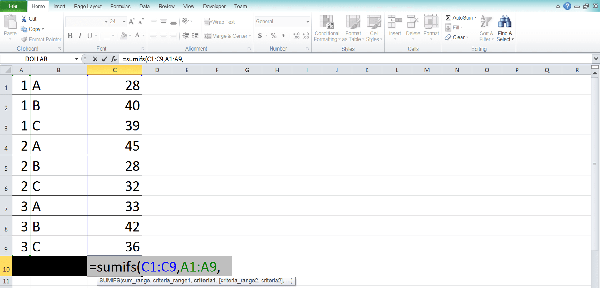 Cara Menggunakan Rumus SUMIFS Excel: Fungsi, Contoh, dan Langkah Penulisan - Screenshot Langkah 4