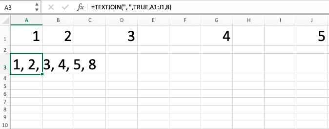 Rumus TEXTJOIN Excel - Screenshot Langkah 9