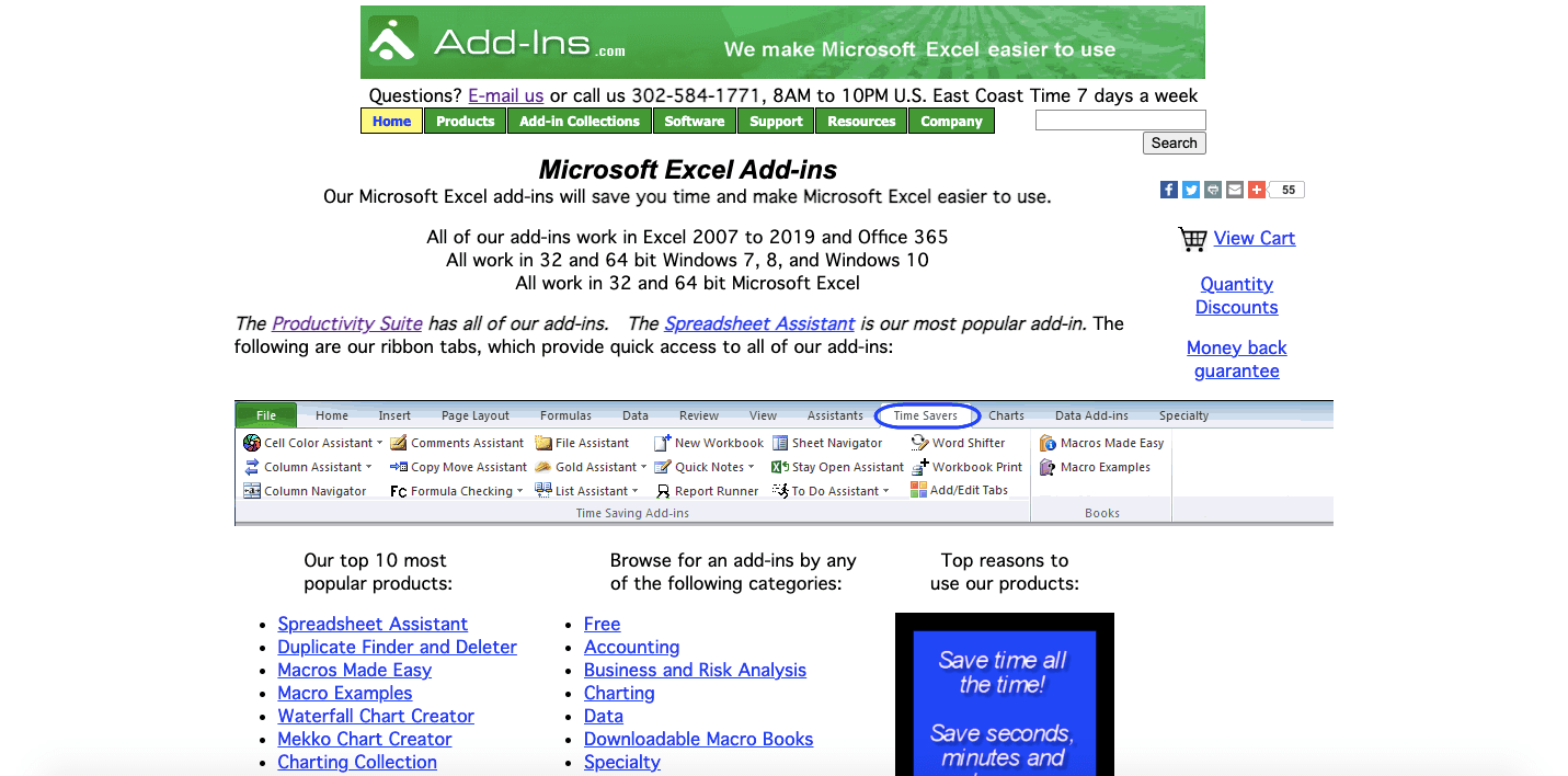 12 Add-In Excel Terbaik di 2025 - Screenshot Add-Ins.com