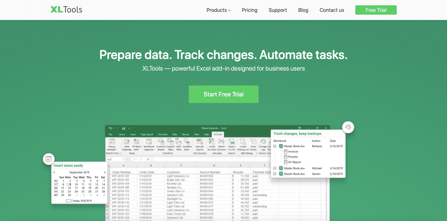 12 Add-In Excel Terbaik di 2025 - Screenshot XLTools