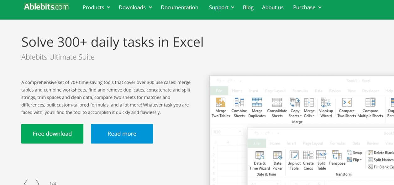 5 Alternatif Kutools for Excel Terbaik di 2025 - Screenshot Ablebits