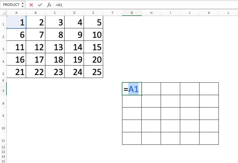 Cara Menggunakan dan Fungsi F4 Pada Excel - Screenshot Langkah 1-1