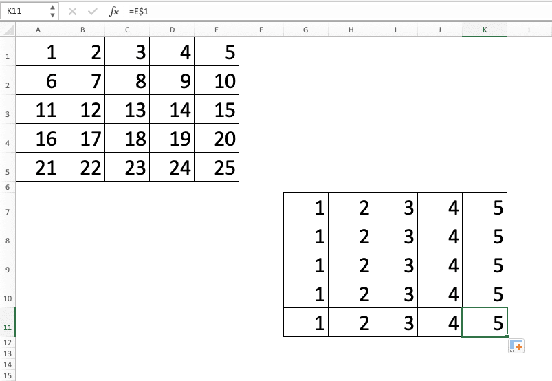 Cara Menggunakan dan Fungsi F4 Pada Excel - Screenshot Langkah 1-4-3