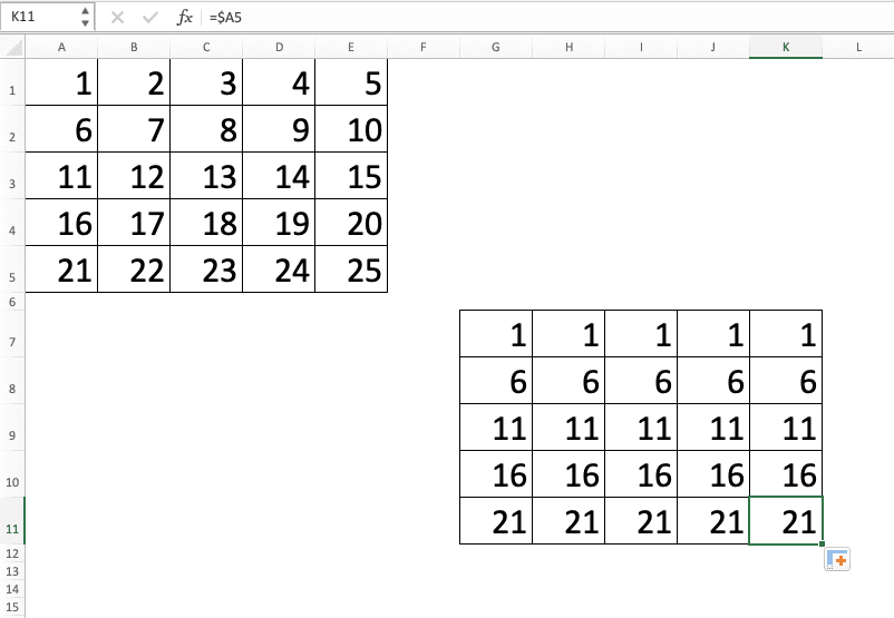 Cara Menggunakan dan Fungsi F4 Pada Excel - Screenshot Langkah 1-4-4