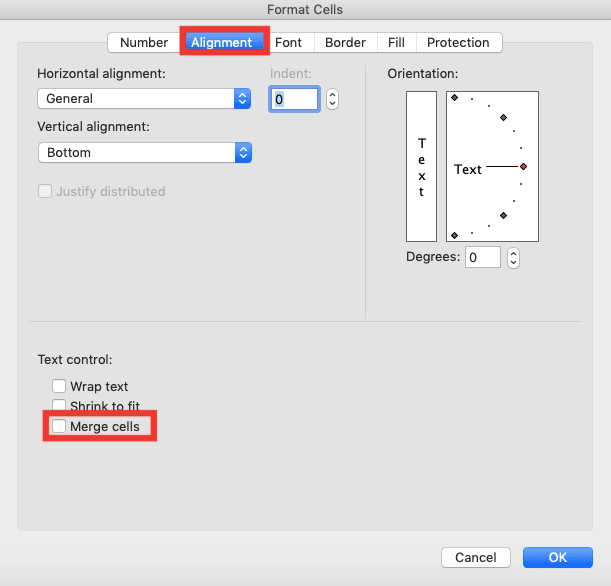 Cara Menggabungkan Cell di Excel - Screenshot Cara Menggabungkan Cell di Excel dengan Klik Kanan, Langkah 3
