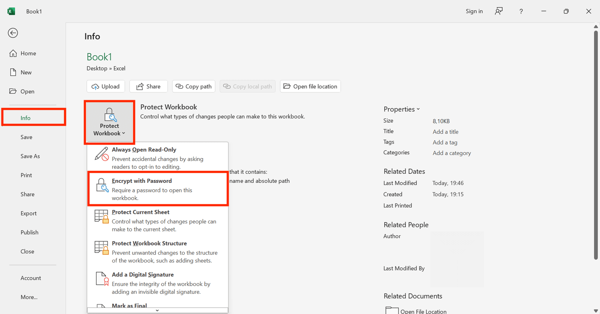 Pengertian Workbook Adalah; Definisi, Fungsi, dan Penggunaannya di Excel - Screenshot Langkah Cara Mengunci Workbook di Excel 2