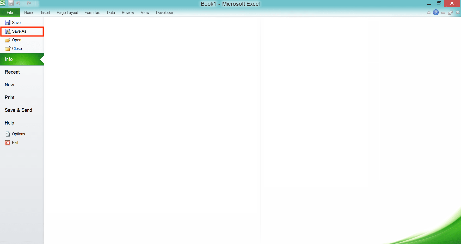 Ekstensi File XLS Adalah; Definisi, Fungsi, dan Cara Menggunakannya - Screenshot Langkah 2, Konversi Format File XLS dengan Save As Excel