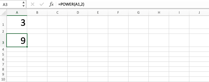 How to Make a Square Excel Calculation and All Its Formulas & Functions - Screenshot of Step 3-7