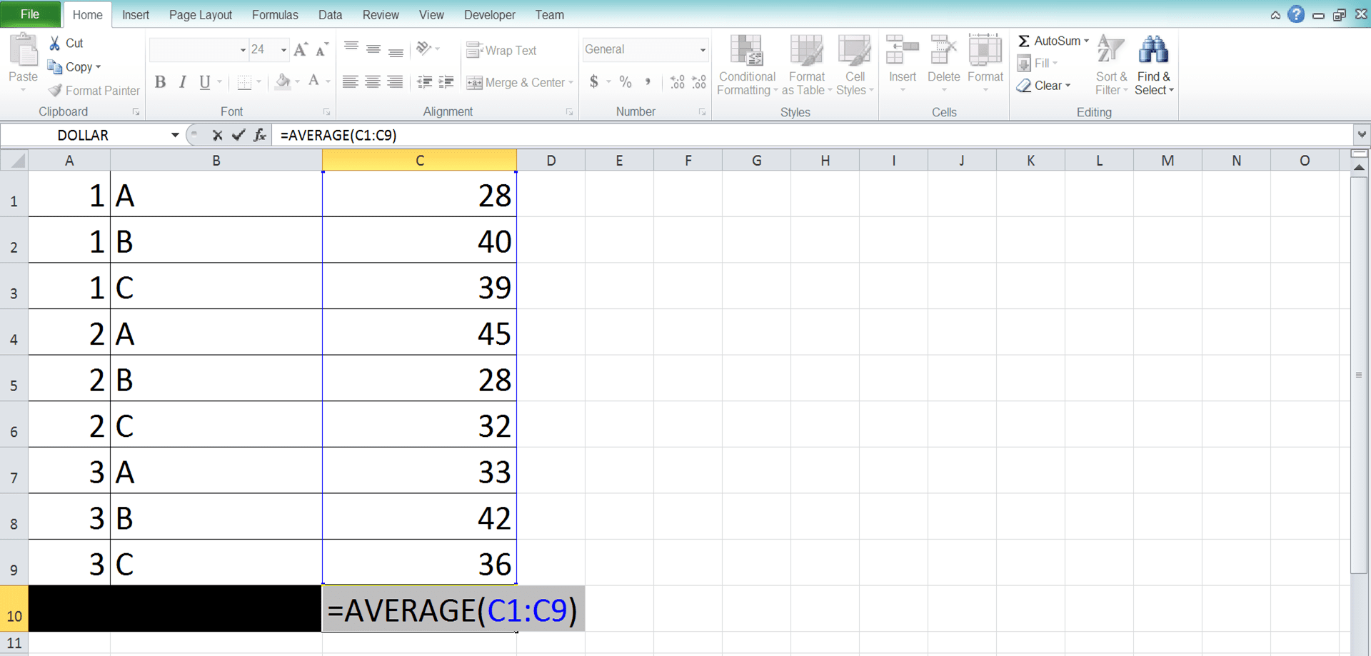 AVERAGE Formula in Excel: Functions, Examples, and How to Use - Screenshot of Step 4