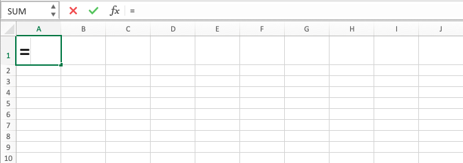 DATEVALUE Function in Excel - Screenshot of Step 1