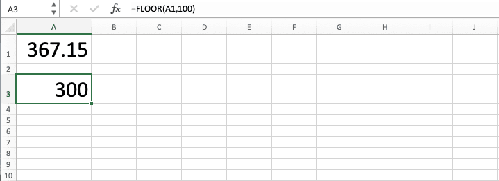 How to Use Excel FLOOR Function: Usabilities, Examples, and Writing Steps - Screenshot of Step 7