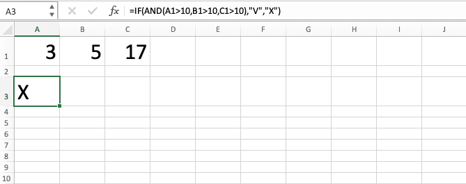 How to Combine IF AND Formulas in Excel - Screenshot of Step 10