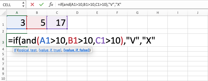 How to Combine IF AND Formulas in Excel - Screenshot of Step 7
