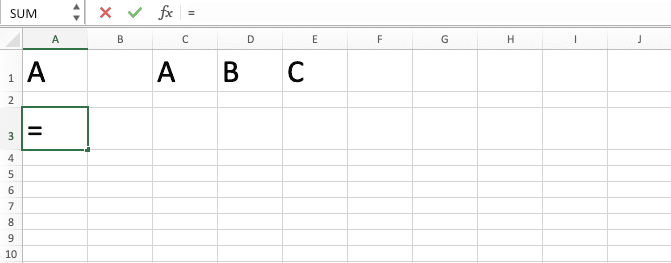 How to Combine IF OR Formulas in Excel - Screenshot of Step 1