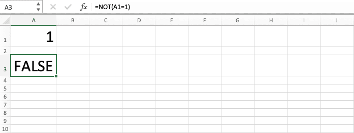 How to Use the NOT Function in Excel: Usabilities, Examples and How to Write It - Screenshot of Step 6