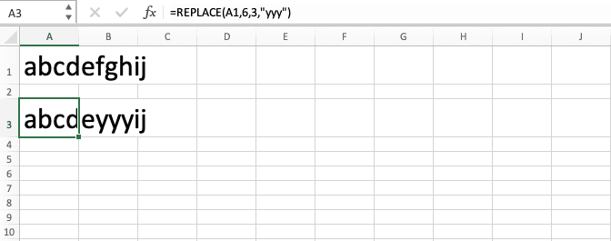 How to Use the REPLACE Function in Excel: Usabilities, Examples, and Writing Steps - Screenshot of Step 9