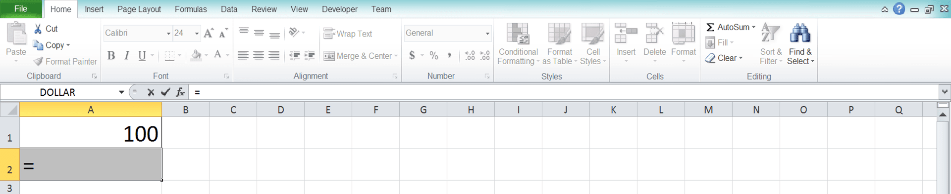How to Use Excel SQRT Function: Usability, Examples, and Writing Steps - Screenshot of Step 1