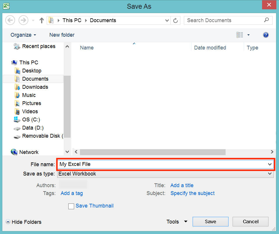 The Right Steps to Save a File in Ms. Excel are … - Screenshot of Step 1-4