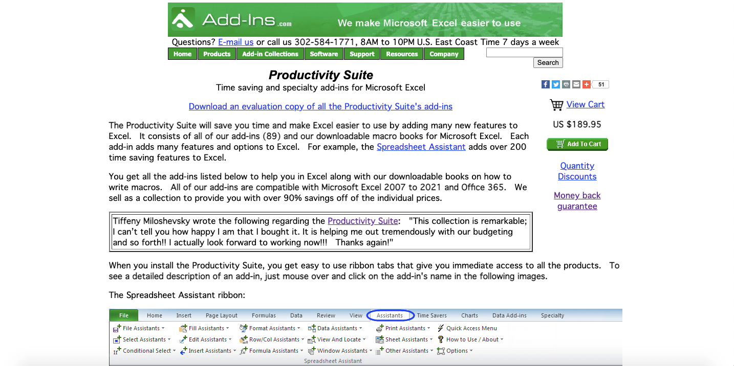 5 Best Ablebits Alternatives of 2025 - Add-Ins.com Pricing Screenshot
