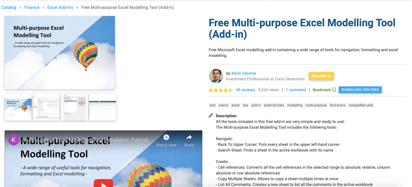 5 Best Ablebits Alternatives of 2025 - Multi-purpose Excel Modeling Tool Screenshot