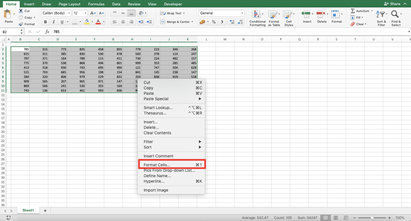 How to Add Borders in Excel - Screenshot of Step 3-2