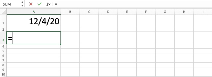 How to Change Date Format in Excel - Screenshot of Step 3-1