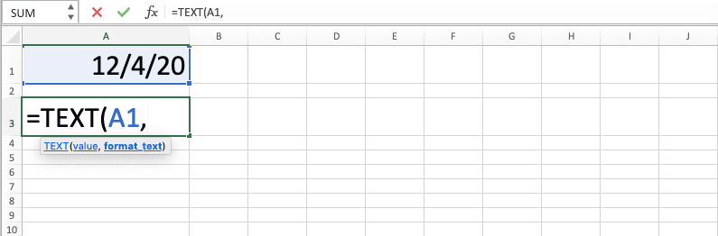 How to Change Date Format in Excel - Screenshot of Step 3-3