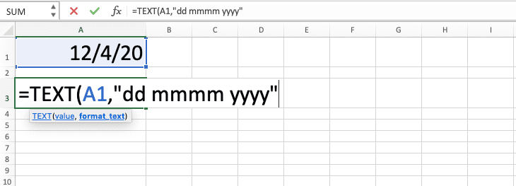How to Change Date Format in Excel - Screenshot of Step 3-4