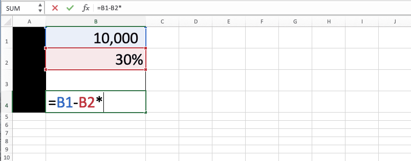 How to Calculate Discount in Excel: Examples and Formulas - Screenshot of Step 1-3