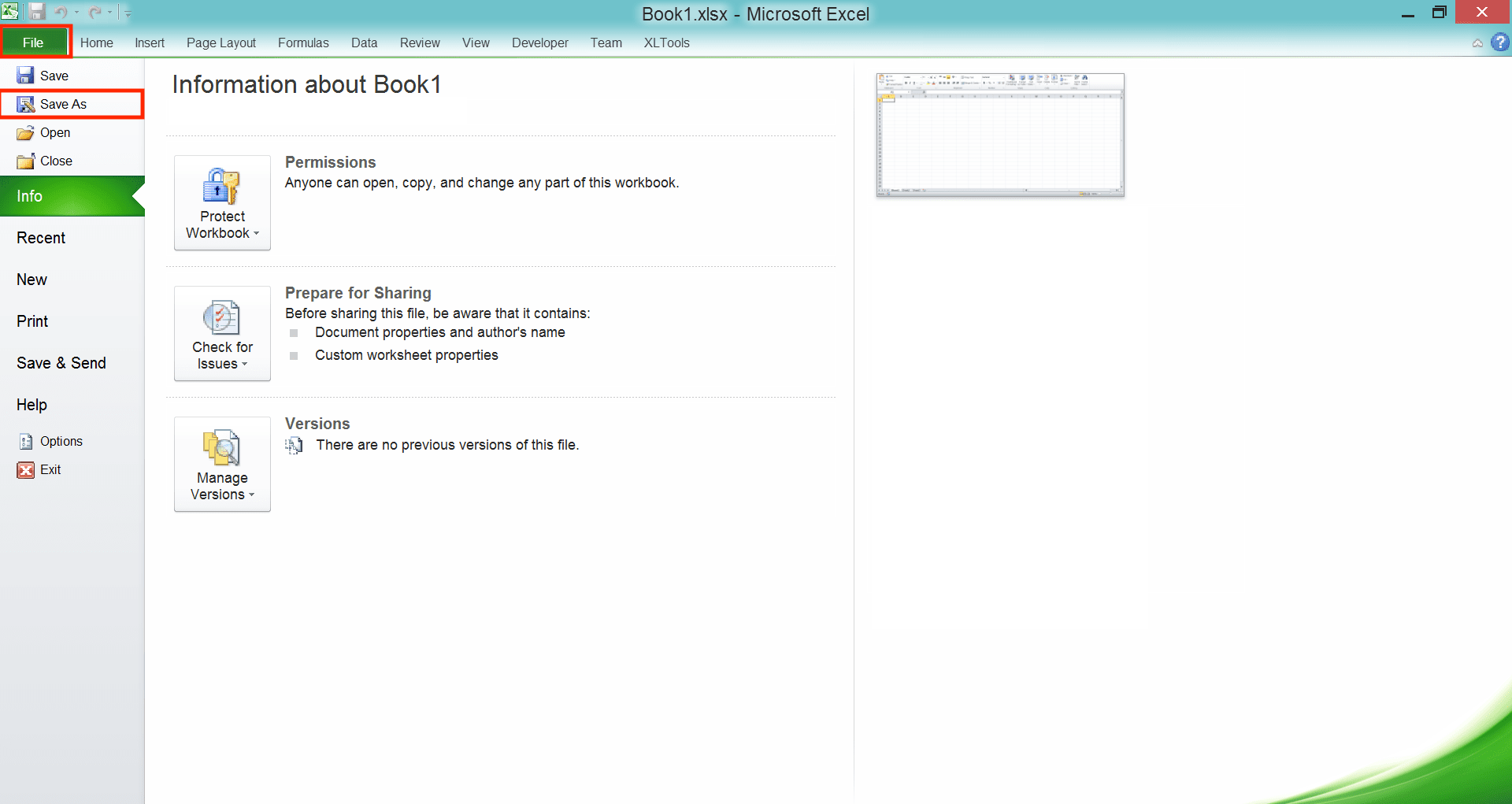 Excel File Extension and Format: A Complete Guide - Screenshot of Step 2-2