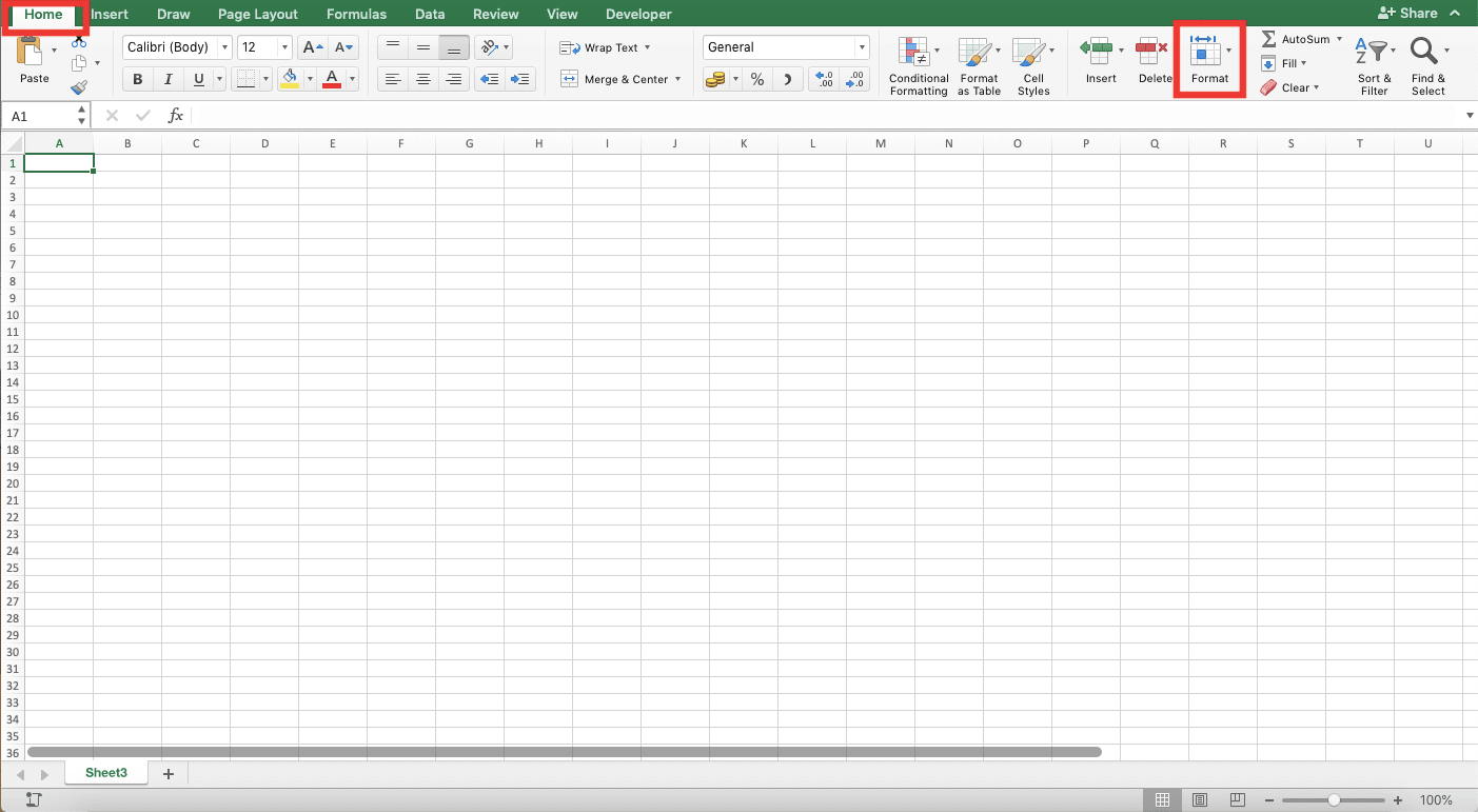 How to Unhide Sheets in Excel - Screenshot of Step 1-1