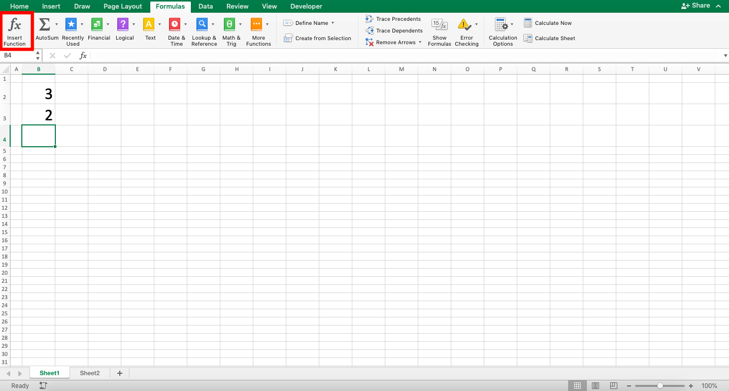 How to Write Excel Formula - Screenshot of Step 3-3