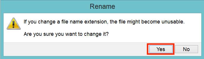 XLSX File Extension: Definition, Functions, and How to Use It - Screenshot of Step 6, Convert the XLSX File Extension By Changing the File Extension Directly